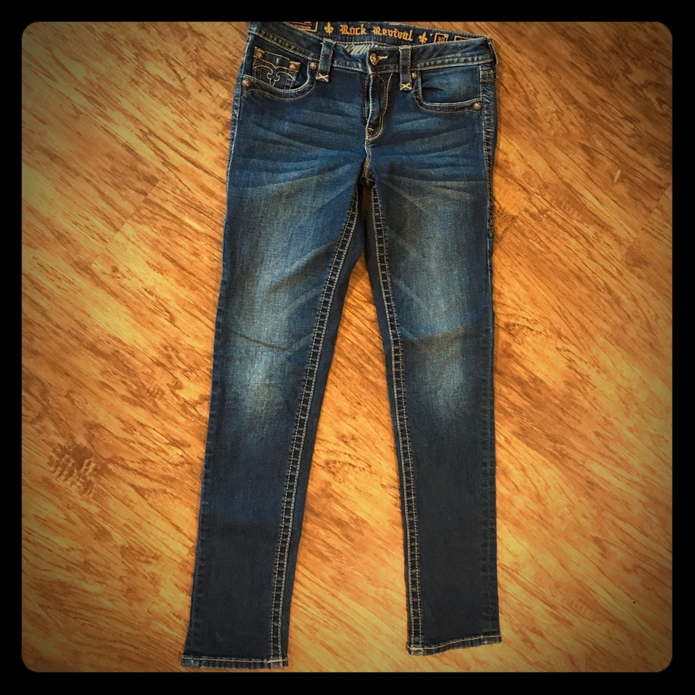 Rock Revival Jessica Skinny Jean sz 30